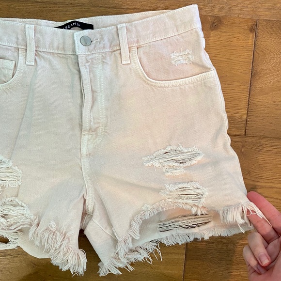 High-Rise J Brand Shorts - Picture 3 of 7